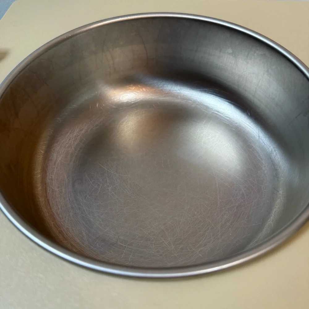 Basis Pet Stainless Steel Dog Bowl With Riser Stand Large